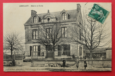 Postcard PC 1912 Ambillou France